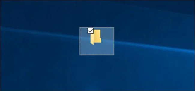 Cara membuat folder tidak kelihatan pada desktop Windows 10