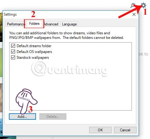 Bagaimana untuk menetapkan video sebagai kertas dinding komputer Windows 10