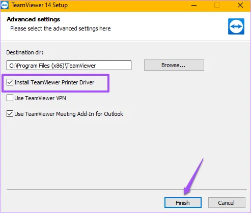 Windows 10'da TeamViewer'ı kullanarak uzaktan yazdırma nasıl yapılır