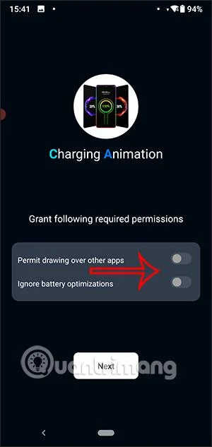 Android でバッテリー充電エフェクトを作成する方法