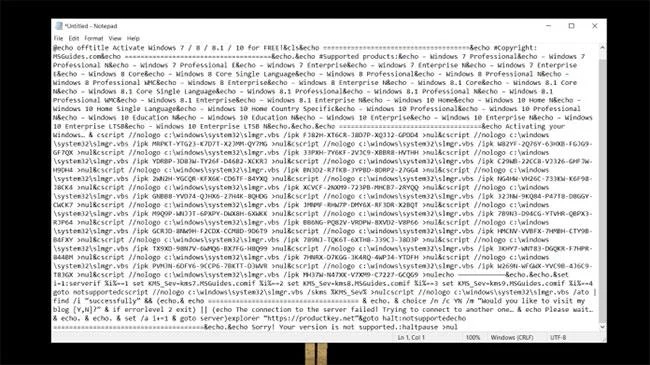 Bagaimana untuk mengalih keluar notis permintaan hak cipta di sudut kanan skrin pada Windows 10