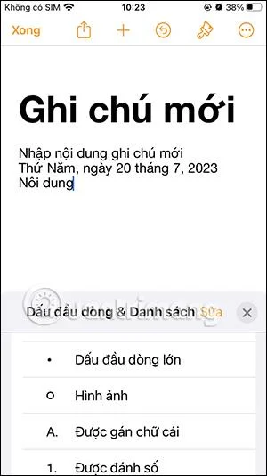 Cara mengedit nota dalam apl iPhone Pages