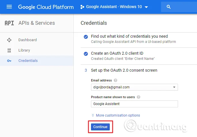 Cara memasang pembantu maya Google Assistant pada komputer Windows