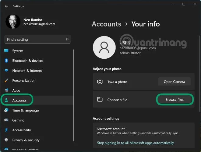 Hoe u een Windows 11-accountfoto kunt veranderen in geanimeerde video Hoe u een Windows 11-accountfoto kunt veranderen in geanimeerde video