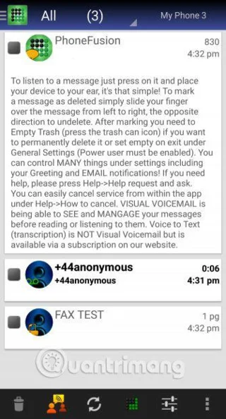 Las 5 mejores aplicaciones de correo de voz visual para Android