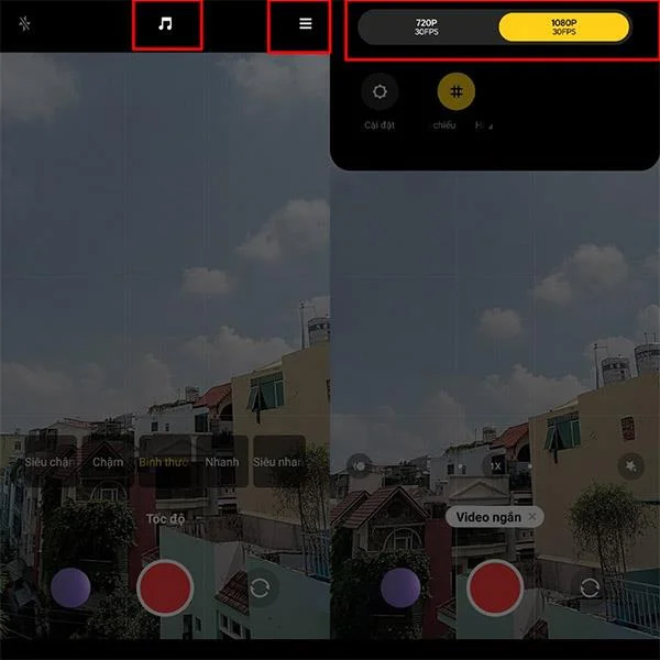 Cómo grabar vídeos cortos en Xiaomi Redmi 10