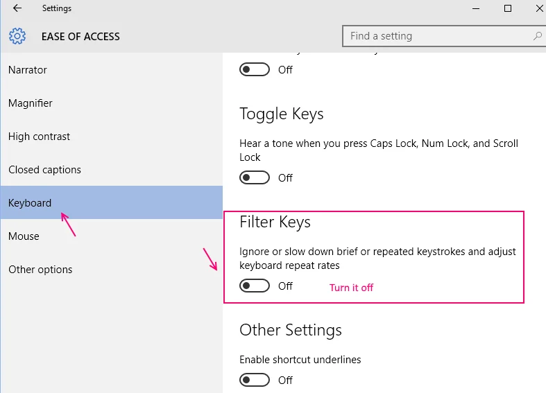 Kekunci Backspace pada Windows 10 hanya boleh memadam 1 aksara, ini adalah cara untuk membetulkan ralat