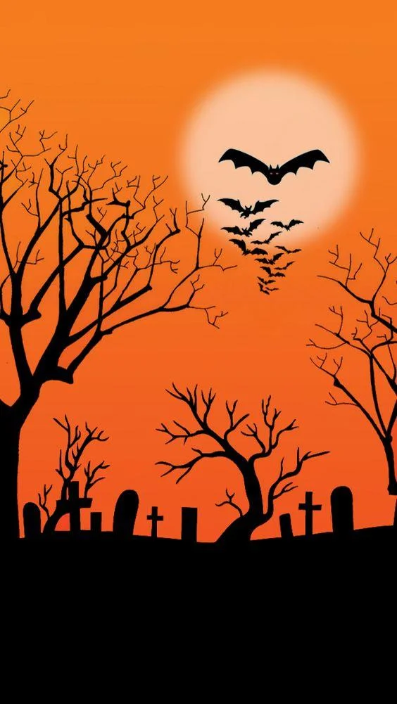 Kertas dinding Halloween untuk telefon