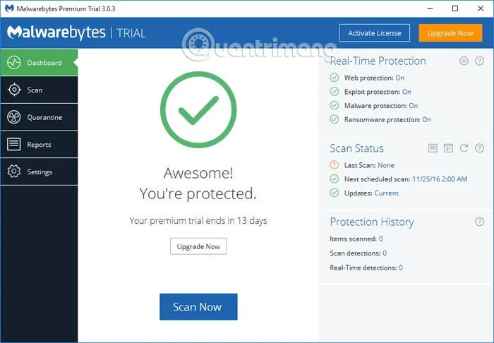 Buang virus dengan berkesan dengan perisian Malwarebytes Premium