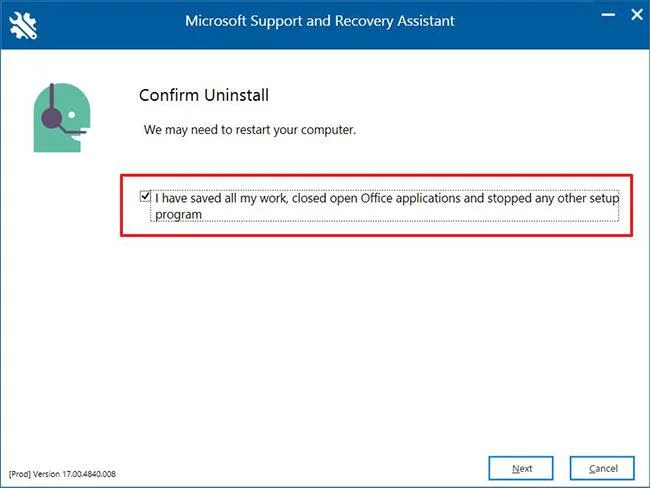 Bagaimana untuk menyahpasang Microsoft 365 Office pada Windows 10