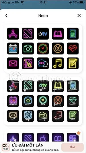 Cara menggunakan Themify untuk mencipta tema iPhone artistik