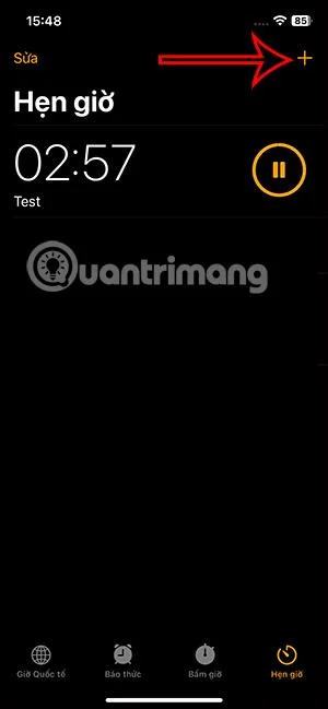 Bagaimana untuk menetapkan berbilang pemasa pada iPhone