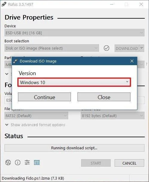 Cara membuat USB Boot, USB untuk memasang Windows dengan Rufus