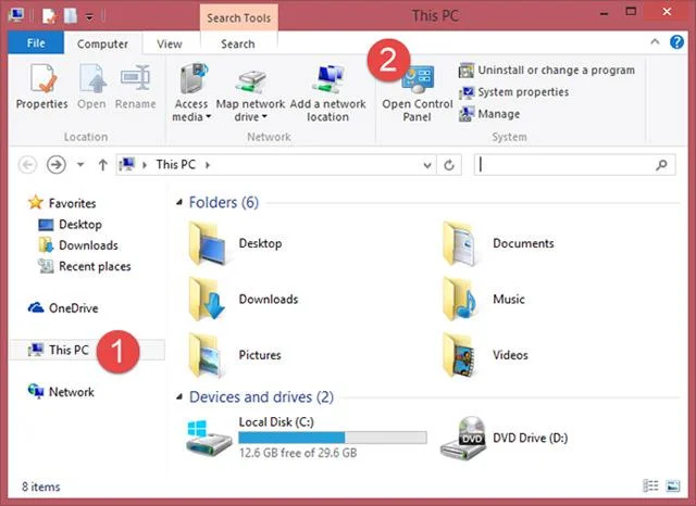 Bagaimana untuk membuka Panel Kawalan pada Windows 10, 8.1, 7
