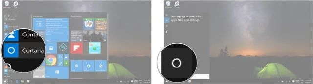 Arahan untuk menghidupkan Cortana dan menggunakan pembantu maya ini pada Windows 10