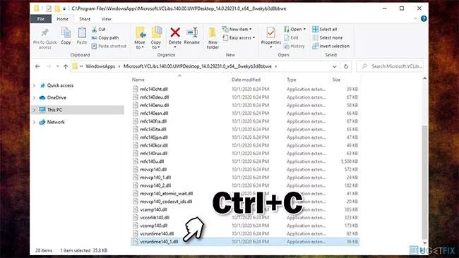 Hoe fout op te lossen VCRUNTIME140_1.dll niet gevonden, ontbreekt in Windows