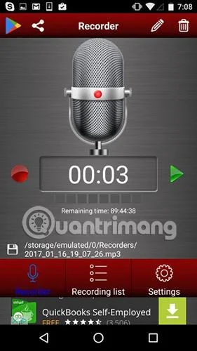 Apl rakaman terbaik untuk Android