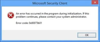 Fix Microsoft Defender-fout 0x80073b01 op Windows 10