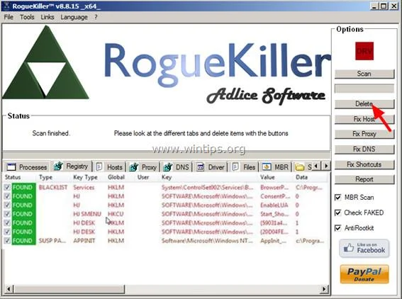 Win32:Expiro virüsünü tamamen kaldırma adımları