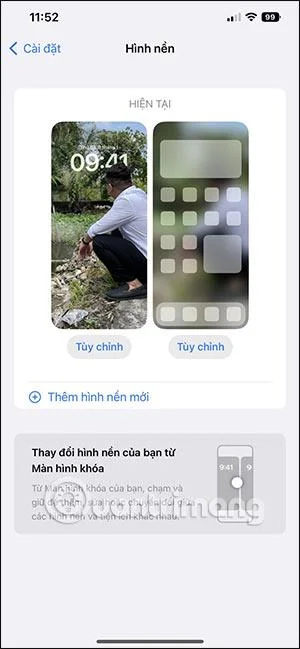 Bagaimana untuk menetapkan kertas dinding yang tidak bertopeng pada iOS 16 untuk "mengayunkan arah aliran"