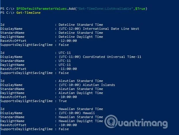 Komut davranışını değiştirmek için PowerShell varsayılan parametreleri nasıl kullanılır?