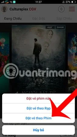 Cara melihat masa tayangan filem pada telefon anda