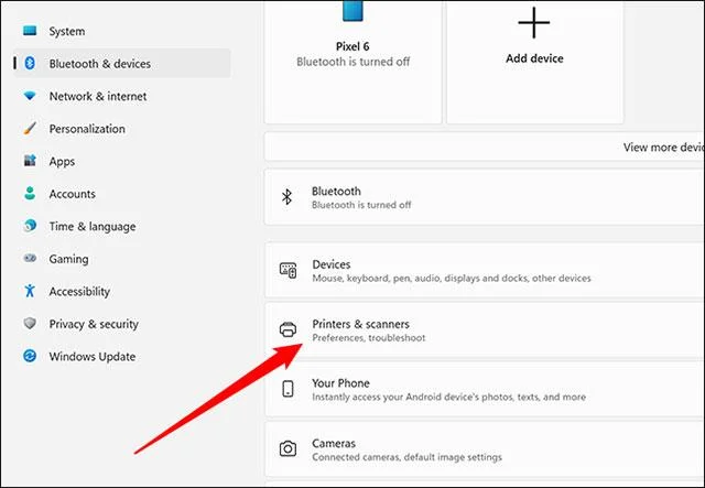 Een printer toevoegen op Windows 11