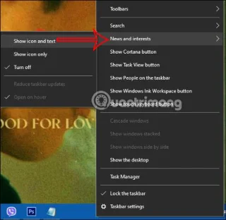 Windows 10のタスクバーに天気ウィジェットを表示する方法