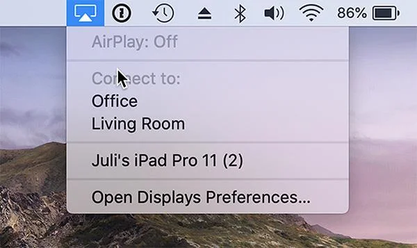 Cara menukar iPad anda menjadi paparan Mac pemalam