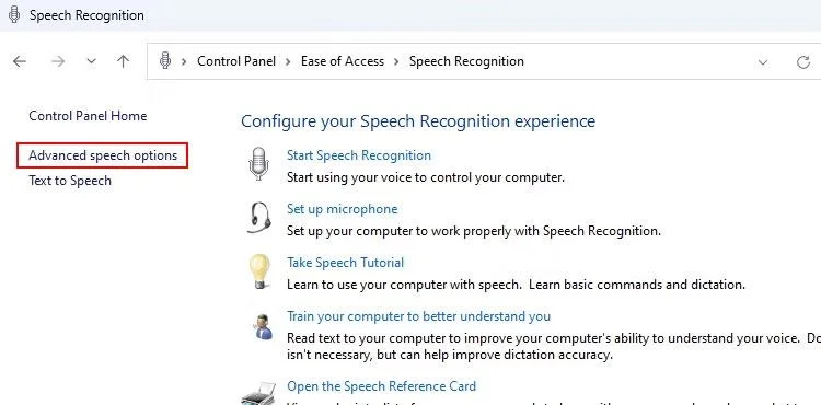 De fout Spraakherkenning kan niet starten op Windows oplossen