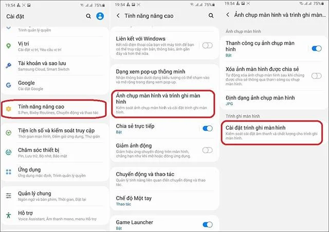 Bagaimana untuk merakam skrin Samsung