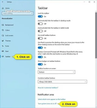 Cara menambah/mengalih keluar ikon Meet Now pada Bar Tugas dalam Windows 10