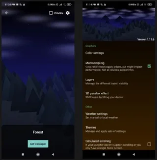 11 apl Kertas Dinding Langsung terbaik untuk Android