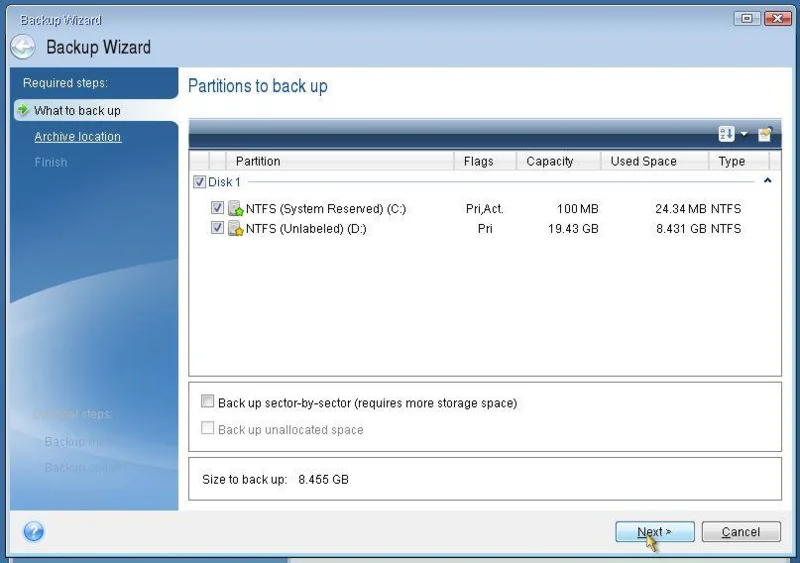 Petua untuk membuat sandaran dan memulihkan Windows dalam masa 10 minit sahaja dengan Acronis True Image