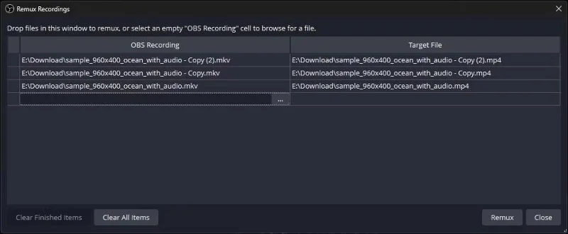 Windows'ta MKV'yi MP4'e dönüştürme