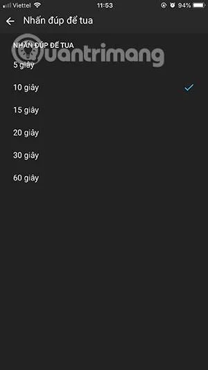 Comment modifier la vitesse de rembobinage d'une vidéo en double-cliquant sur Youtube