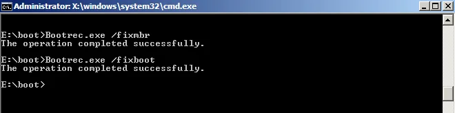 Betulkan BOOTMGR tiada ralat semasa memulakan Windows
