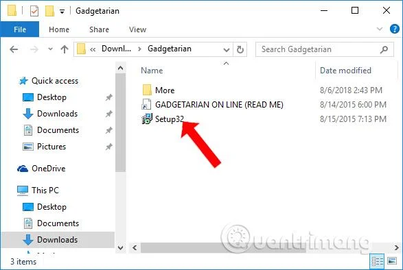 Gadgetarian kullanarak Windows 10 için Gadget'lar nasıl yüklenir