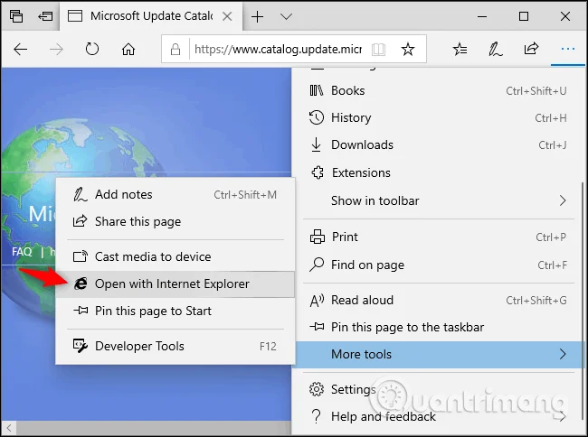 Windows 10'da Internet Explorer'da eski web siteleri nasıl açılır
