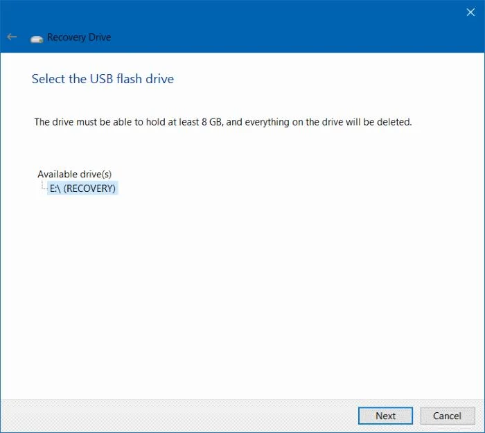 Begini cara untuk memadamkan partition Recovery dan partition Recovery 450 MB pada Windows 10