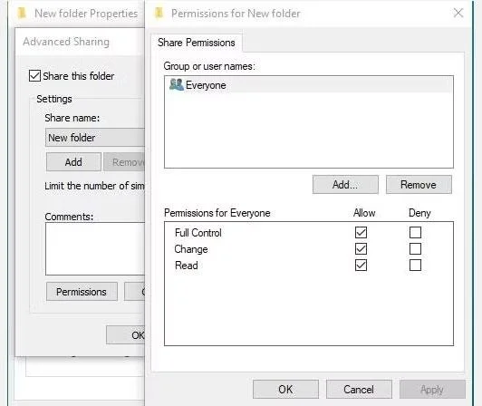 Hoe de map kan niet worden gedeeld in Windows worden opgelost