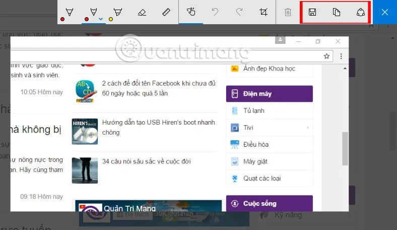 Cara mengambil tangkapan skrin Windows 10 menggunakan Windows Ink Workspace