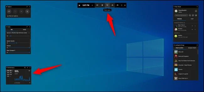 Bagaimana untuk menunjukkan panel prestasi tersembunyi Windows 10