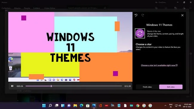 Video's maken met de Foto's-app op Windows 11