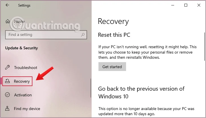 Tetapkan semula Windows 10 kepada keadaan asalnya