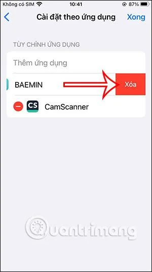 iPhoneで各アプリケーションのアクセシビリティを有効にする方法
