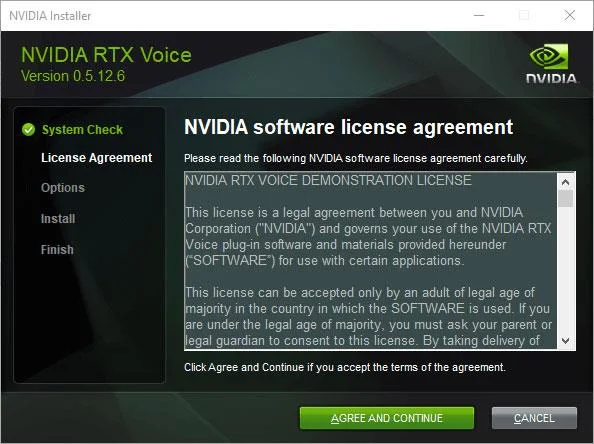 RTX Voice Installation