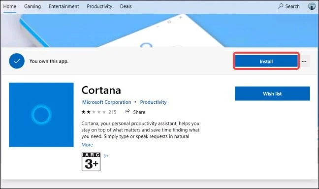Lumpuhkan sepenuhnya pembantu maya Cortana pada Windows 10