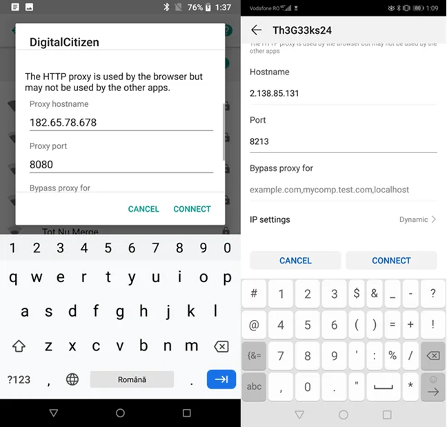 Bagaimana untuk menyediakan pelayan proksi untuk Wifi pada Android