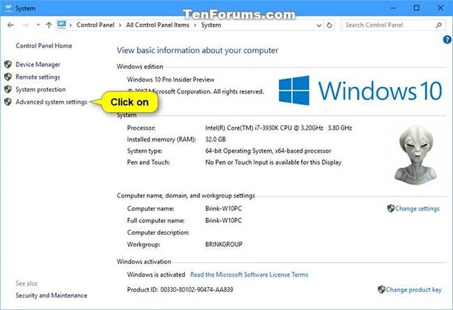 Ottimizzazione risorse processore Windows 10